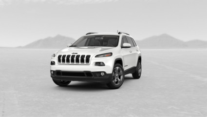 2018 Jeep Cherokee in pearl white color