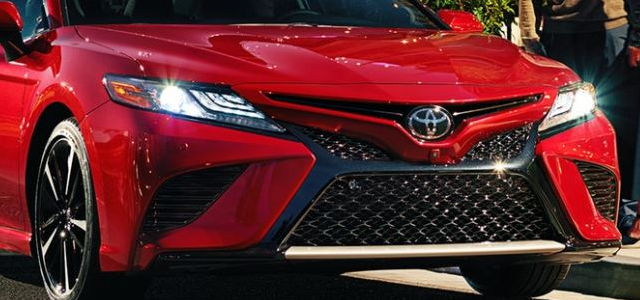 2018 Camry front fasica