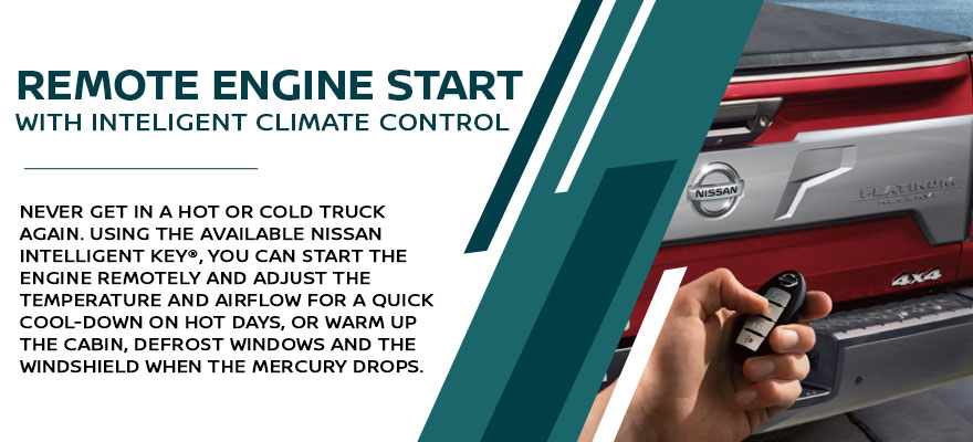  New Nissan Titan Remote Engine Start System With Intelligent Climate Control